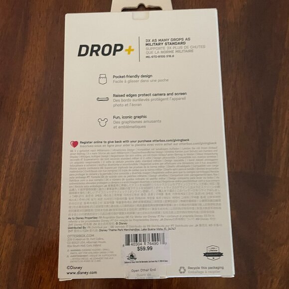 NIB! Otter Box Disney Minnie Mouse iphone 14 & 15 Plus Case - Picture 3 of 4